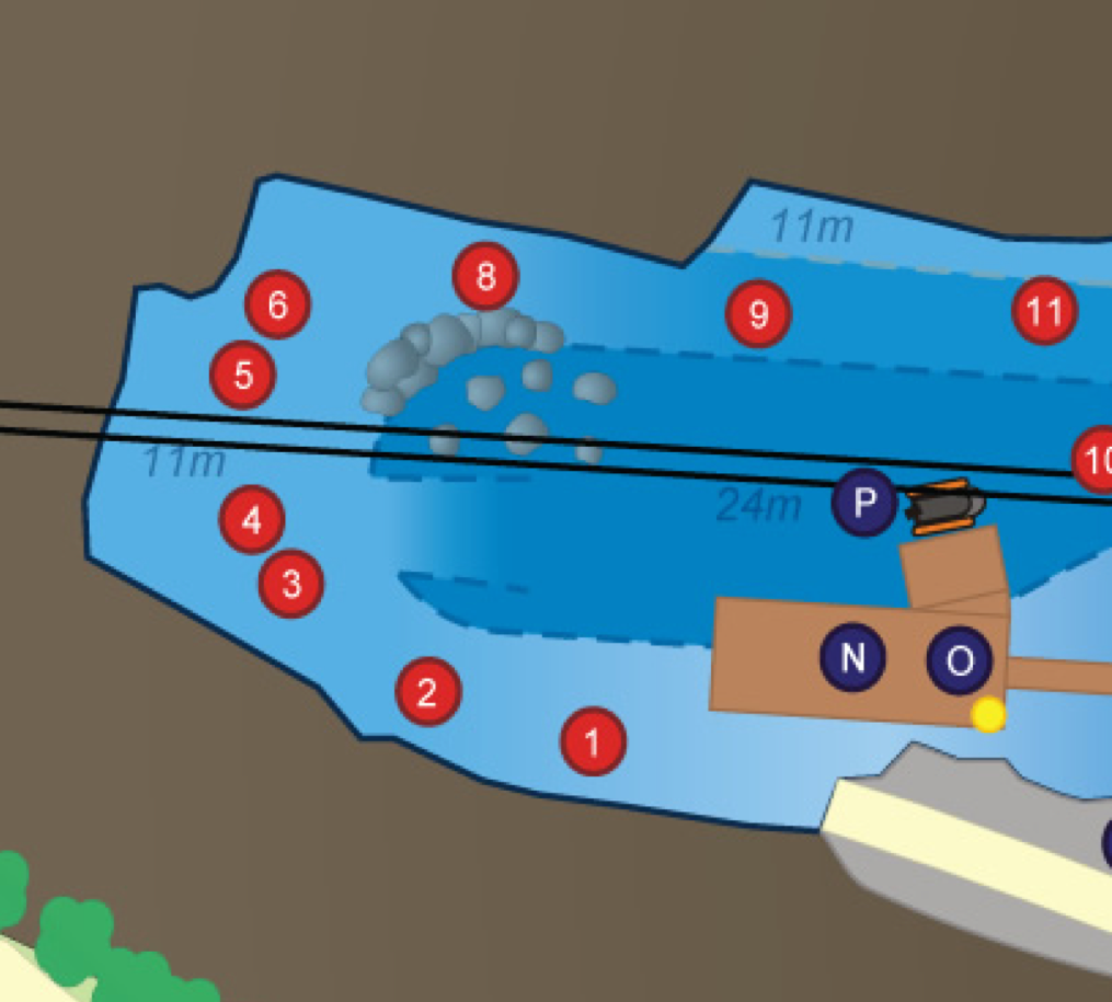 NDAC Chepstow map